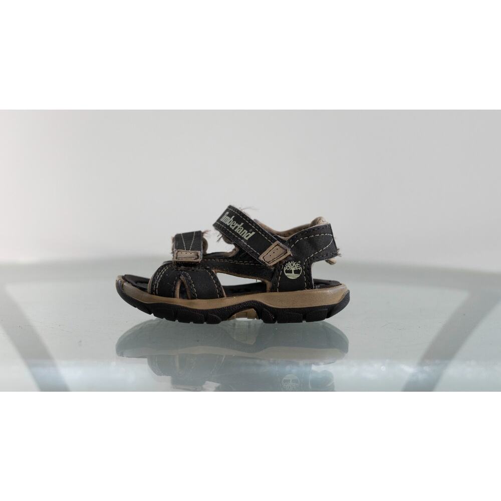 Timberland Mad River 2-Strap Brown Sandals Toddler Shoes Size 5 Brown 43862 - Picture 3 of 9